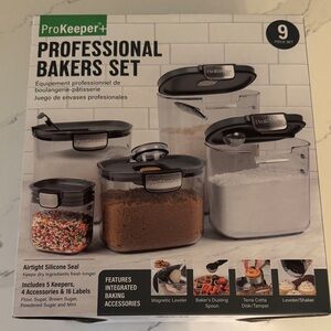 Professional Bakers Set equipment professional 9piece set airtight silicone seal